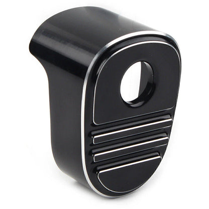 Tri-Line Black Ignition Switch Cover for Harley Touring Bagger FLH (2014-2022)