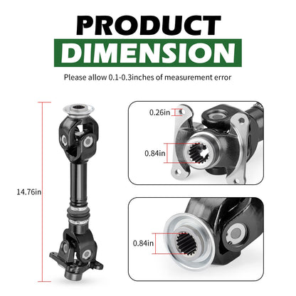 Rear Propeller Drive Shaft for Can-Am Outlander 500 4X4 (2007–2012)
