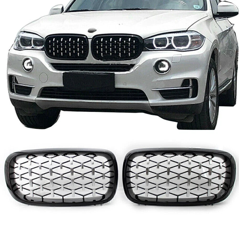 Honeycombe Front Mesh Grill Bumper Grille for BMW X5 (2014-2016)