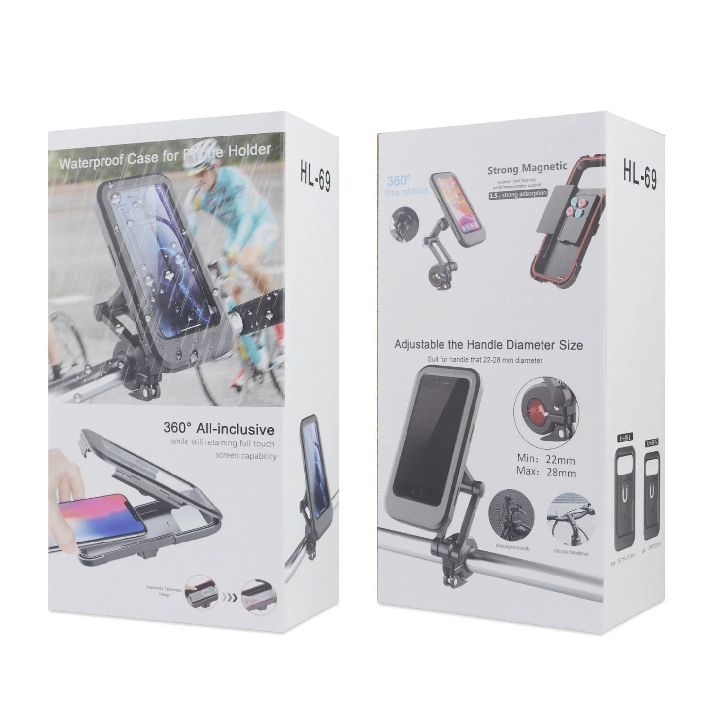 Waterproof Handlebar Mount Case for iPhone 12 Pro (2020)