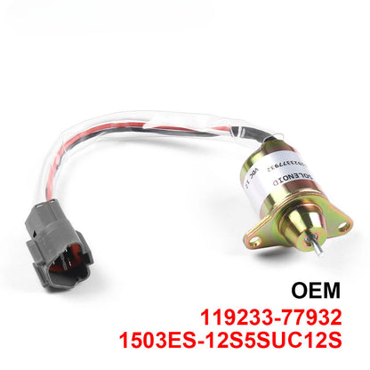 Fuel Shutdown Shut Off Solenoid for Yanmar