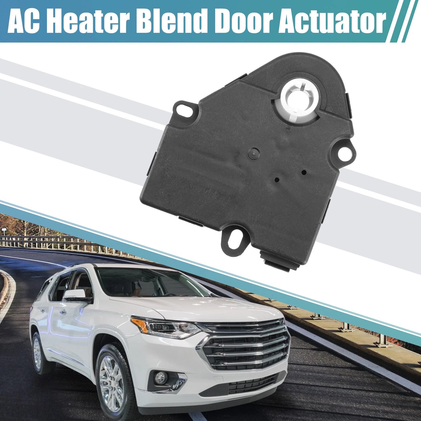 AC Heater Blend Door Actuator 2X 22816167 604924 for Chevrolet Traverse (2013–2017)