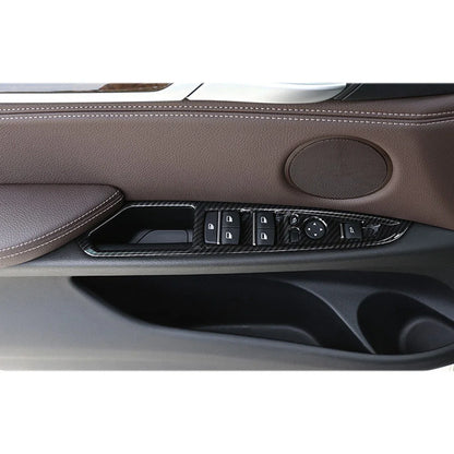 Carbon Fiber Power Window Switch Trim for BMW F15 F16 (2015-2018)