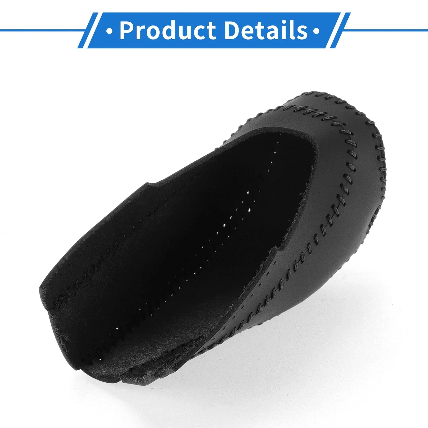 Gear Shift Knob Cover for Chevrolet Cruze 2011-2015 Black Carbon Fiber