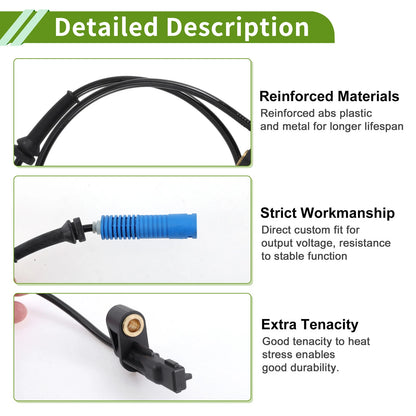 ABS Wheel Speed Sensor for BMW Z3 (1996–2002) No. 34526752690/AB0155/025623432410