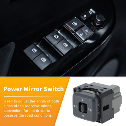 Power Mirror Control Switch 15205243 for Chevy Colorado, GMC Canyon (2004–2012)