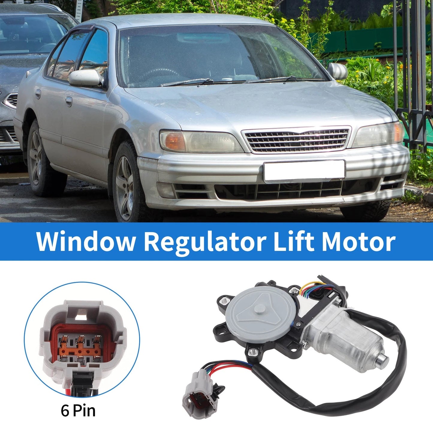 Power Window Regulator Lift Motor for Infiniti I30 (1996–2001)