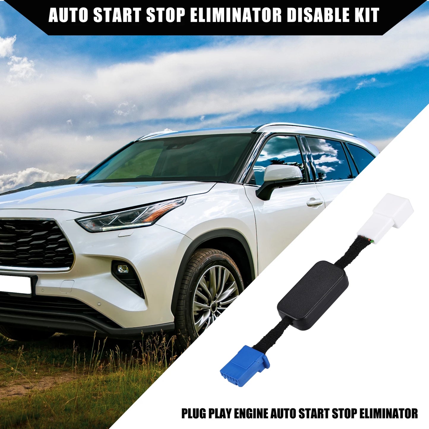 Auto Start Stop A-Off Cable Replacement for Toyota Highlander (2022–2023)