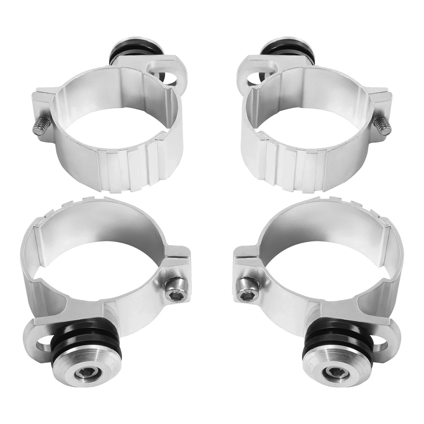 49mm Windshield Clamps for Harley Softail Street Bob Low Rider (2018-2024)