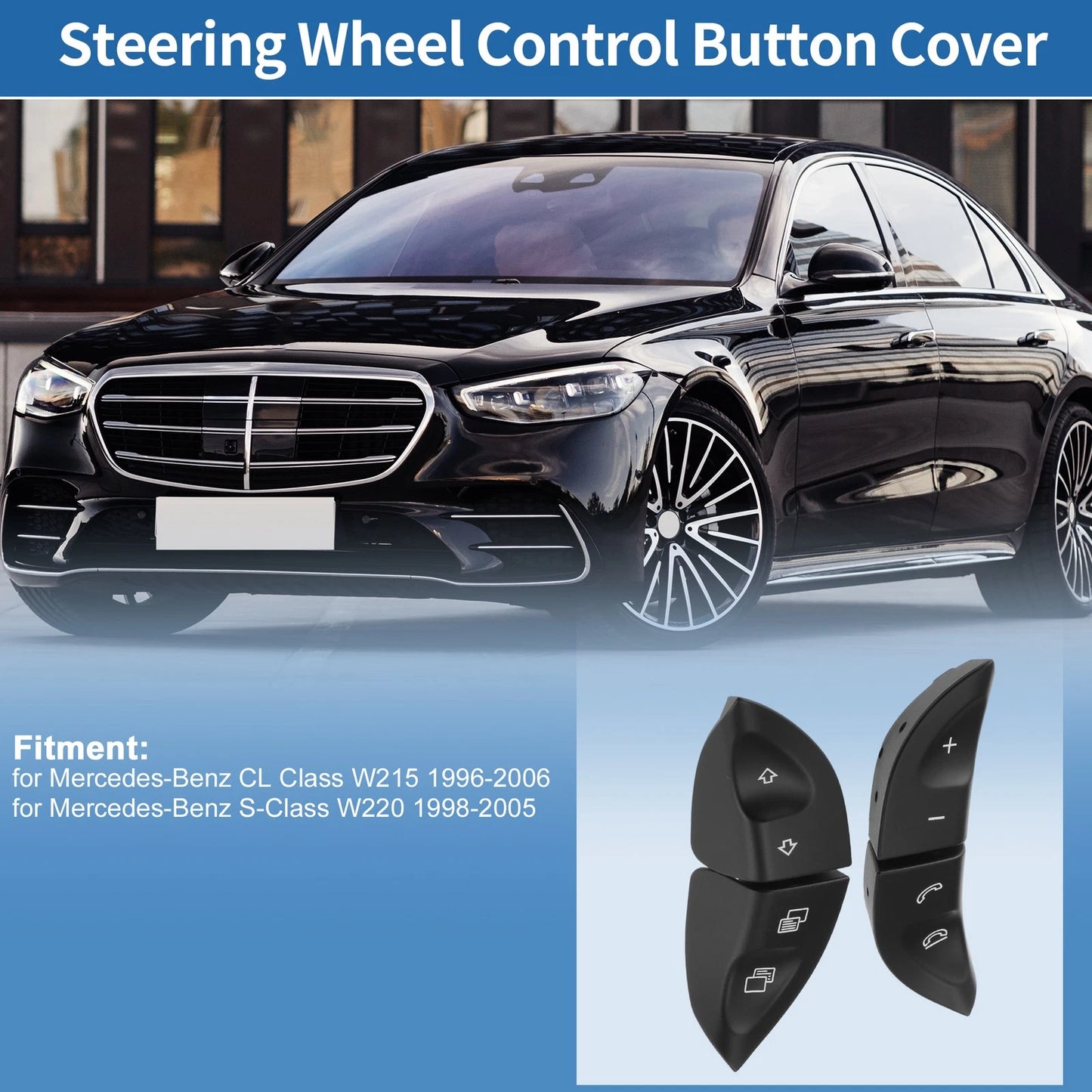 Steering Wheel Buttons for Mercedes-Benz CL Class (2000–2006) 2208210679