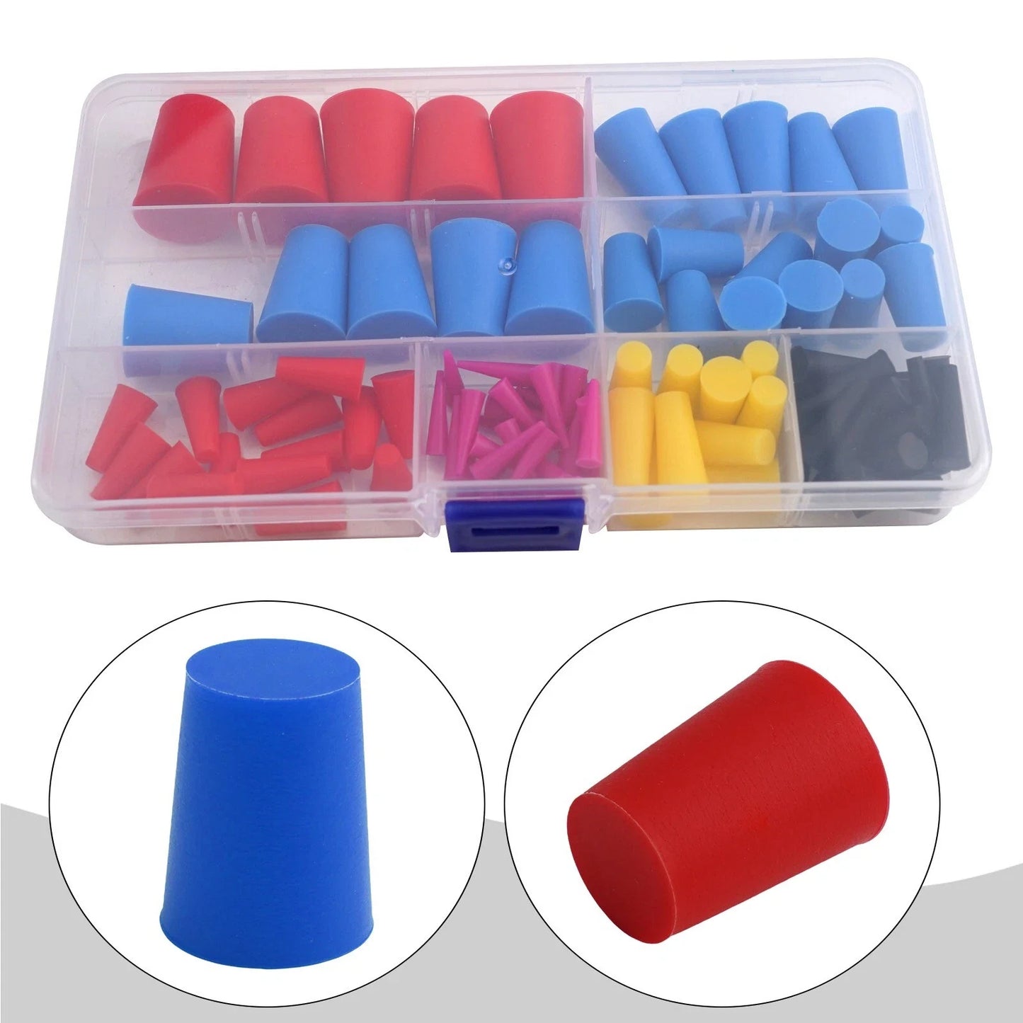 Plug Kit 100 Pcs High Temp Silicone Rubber