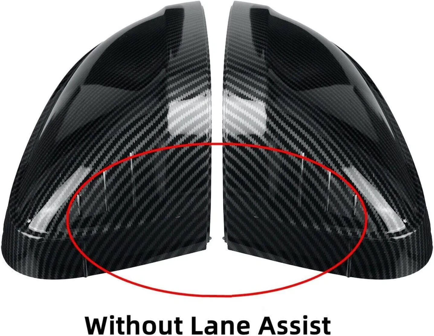 Side Mirror Cap Covers for Audi A4/S4 B9/A5/S5/RS5 (2017–2025)