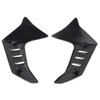 Gloss Black Side Cover Fairing Kit for Kawasaki Z750 (2004–2007)