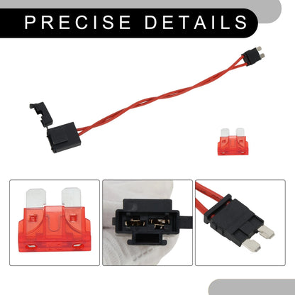 Fuse Tap Adapter for Cars Trucks Boats (DC 32V, 2X 10A Blade Style)
