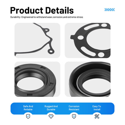 Engine Gasket and Oil Seal Kit for Honda CR80R CR80RB (1992–2002)