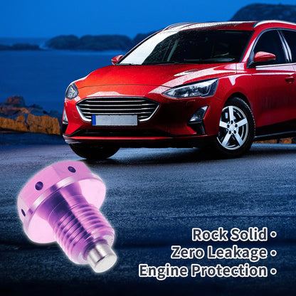 M12x1.25 Magnetic Oil Drain Plug for Universal Applications (Titanium Alloy)