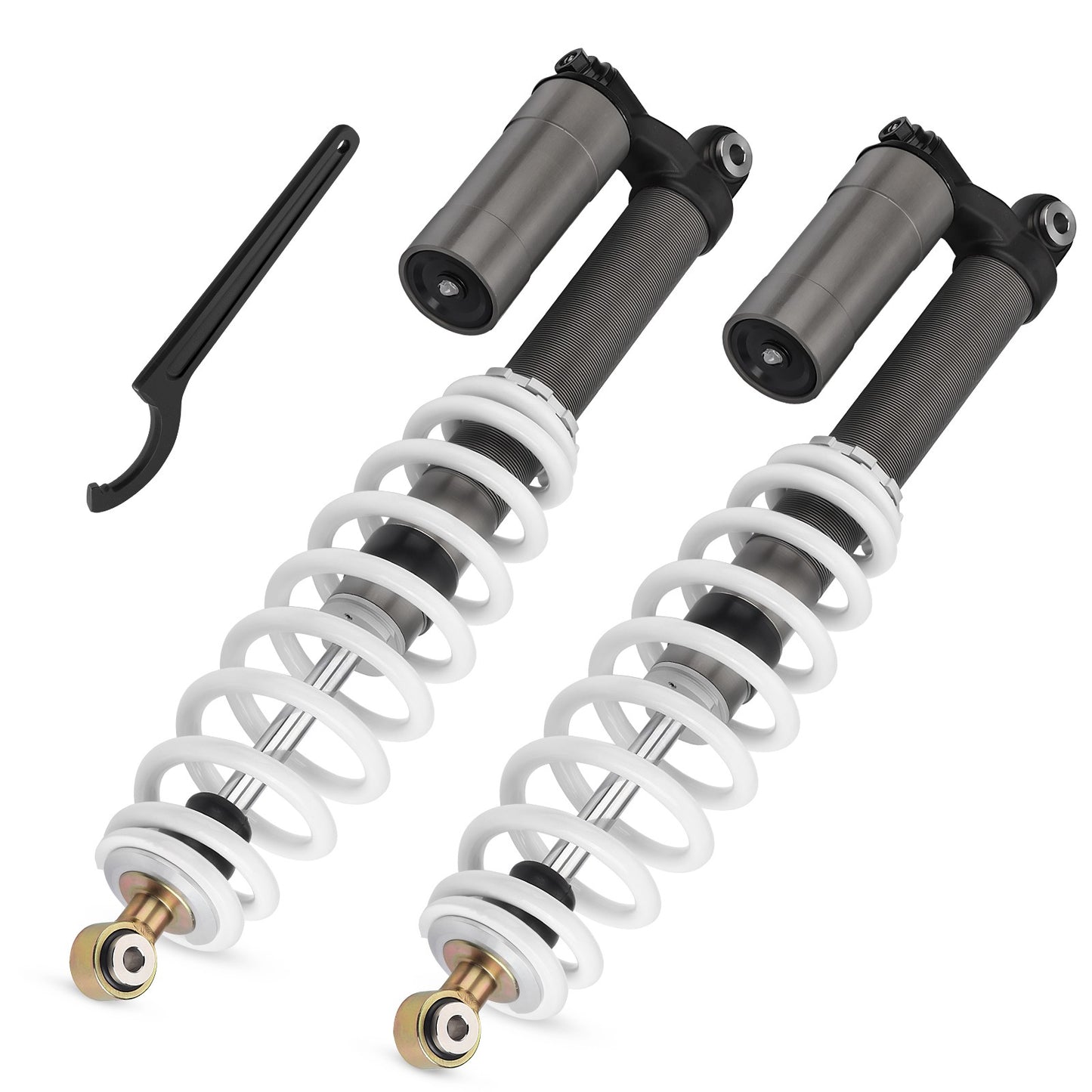 Set of 2 Rear Shock Absorbers for Polaris RZR S 800 EFI (2009–2012)