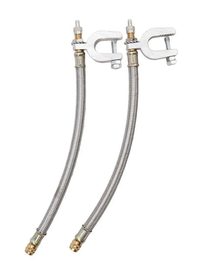 Valve Stem Extension 2 x Dual Wheel Stainless Steel