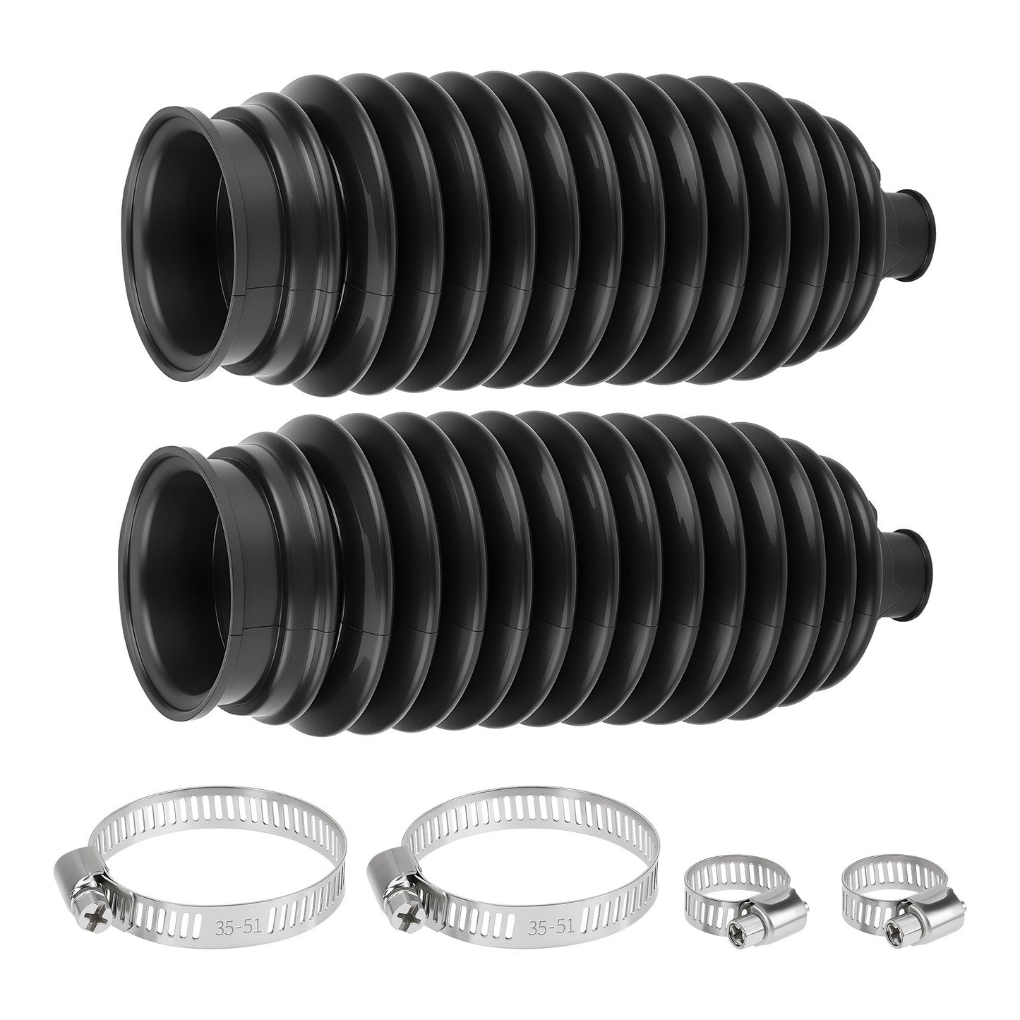 2X Tie Rod Boot with Clamp for Honda Pioneer 700/700-4 (2014–2024)