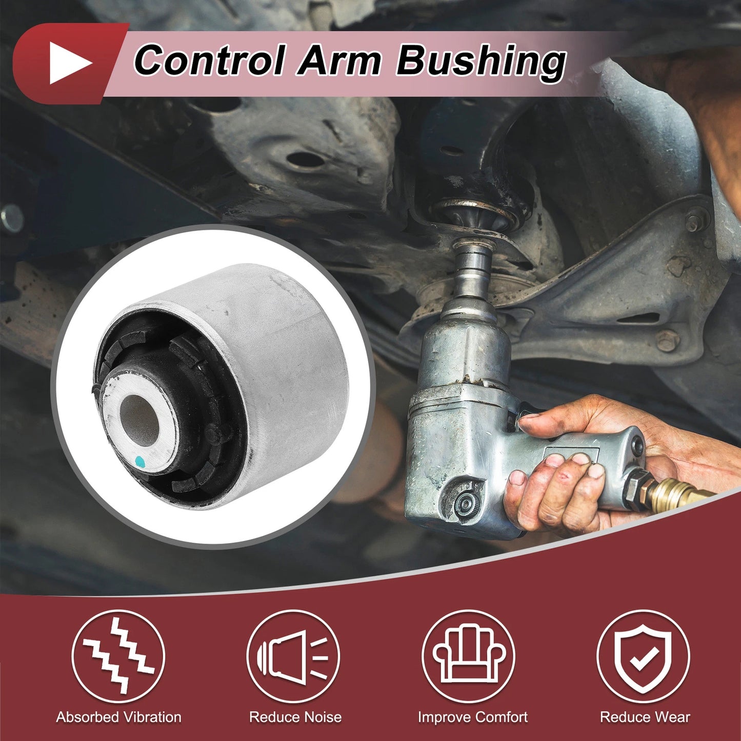 Front Control Arm Bushing for Audi A4 (2018–2024) No. 8K0407182B