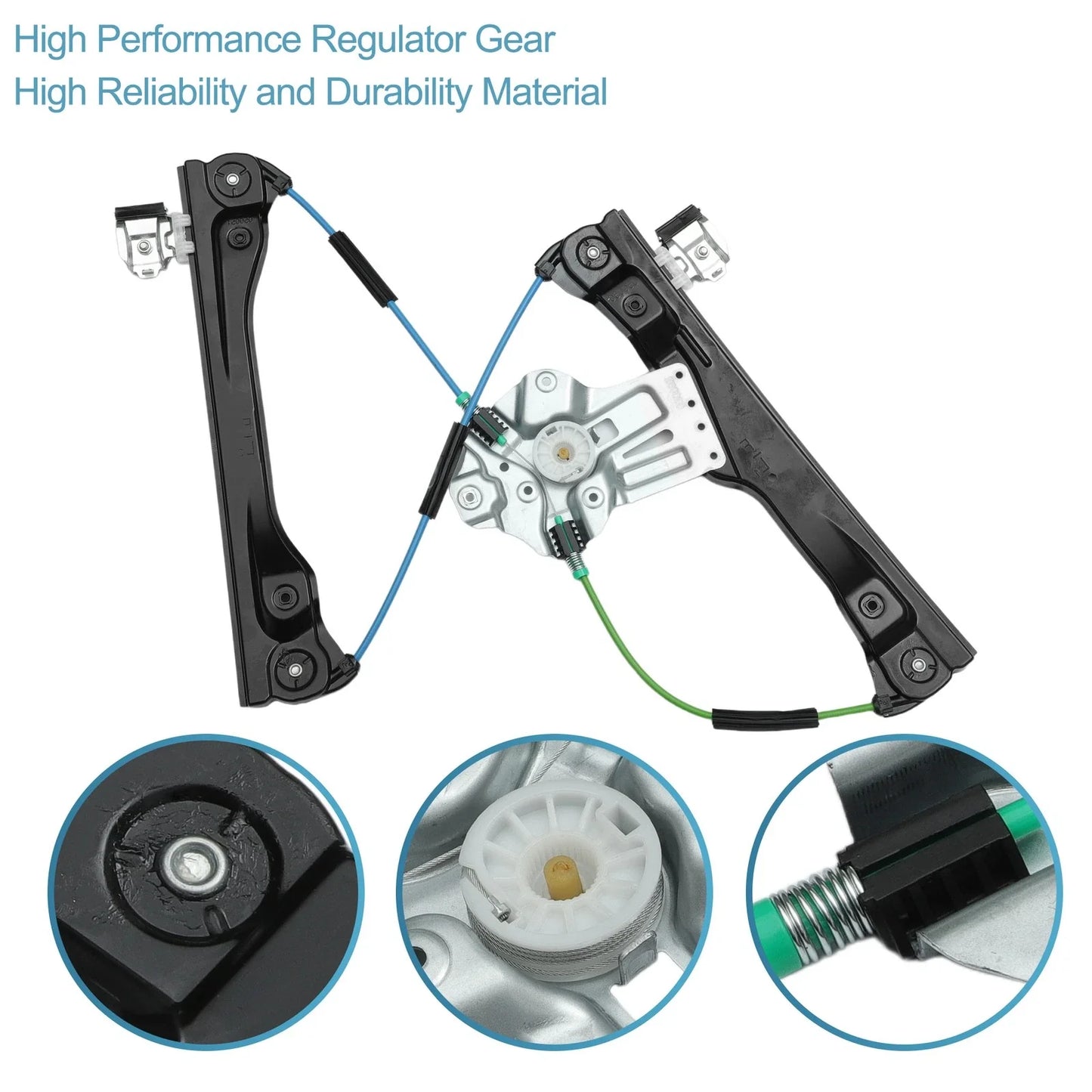 Front Left Power Window Regulator for Chevrolet Volt Base 2011-2015
