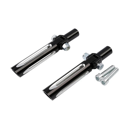 Passenger Footpegs Footrests for Harley Softail Fat Boy FLSTF (2000-2006)