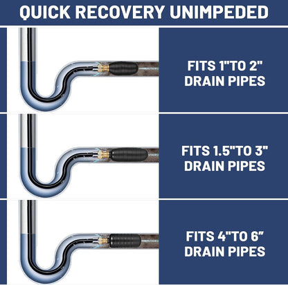 Set of 3 Drain Bladders for Automotive Use