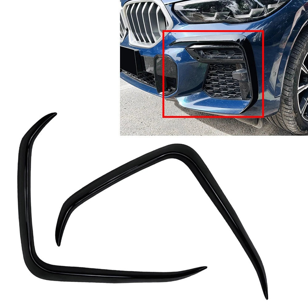Front Bumper Fog Light Grille for BMW F22 F23 M Sport (2014–2020)