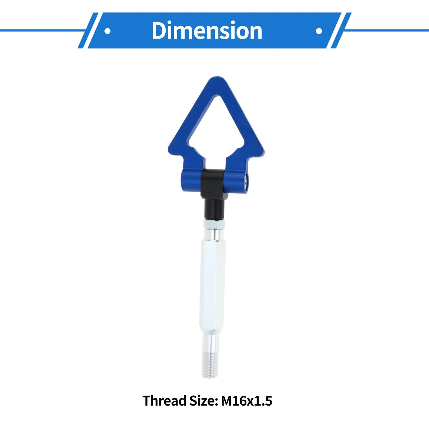 Set of 2 Triangle Tow Hooks