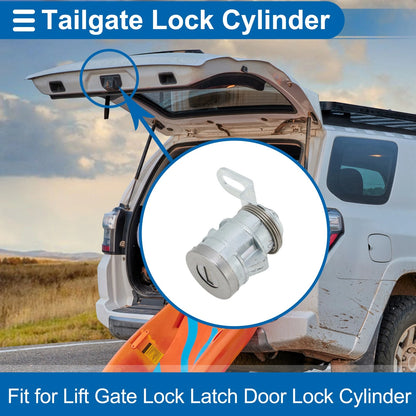 Trunk Lock Cylinder Set with Tailgate Lock & Keys for Toyota Tundra