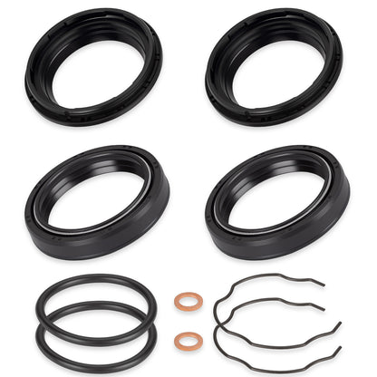 Front Fork Shock Absorber Oil Seal Kit for Suzuki GSX1300R Hayabusa (2008–2024)