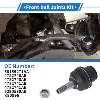 2 x Front Lower Ball Joints for Chrysler 300C (2005-2019)