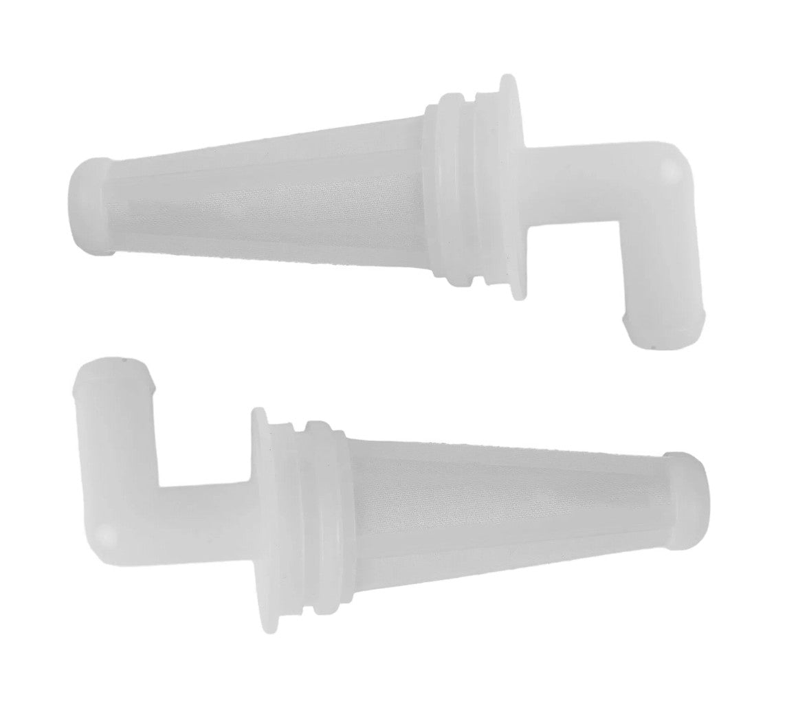 Set of 2 Fuel Filters for OMC Johnson Evinrude Outboard (Year Range)