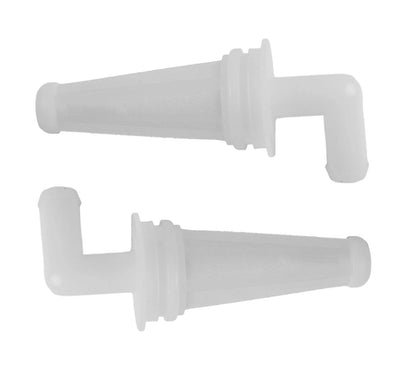 Set of 2 Fuel Filters for OMC Johnson Evinrude Outboard (Year Range)