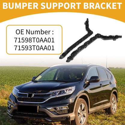 Rear Bumper Support Bracket for Honda CR-V 2012-2014 (2 x Black)