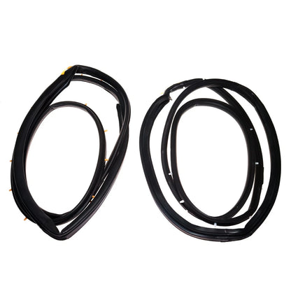 Set of 2 Rear Door Weatherstrips for Toyota Corolla (1991–1998)
