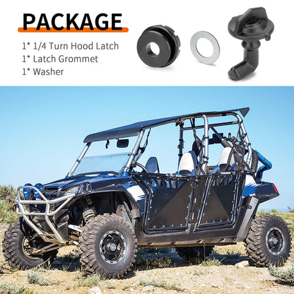 Hood Latch Kit with Grommets & Washers for Polaris RZR XP 4 900 (2011–2014)