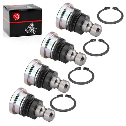 Set of 4 Upper Lower Front Ball Joints for Polaris RZR XP 1000 (2014–2022)