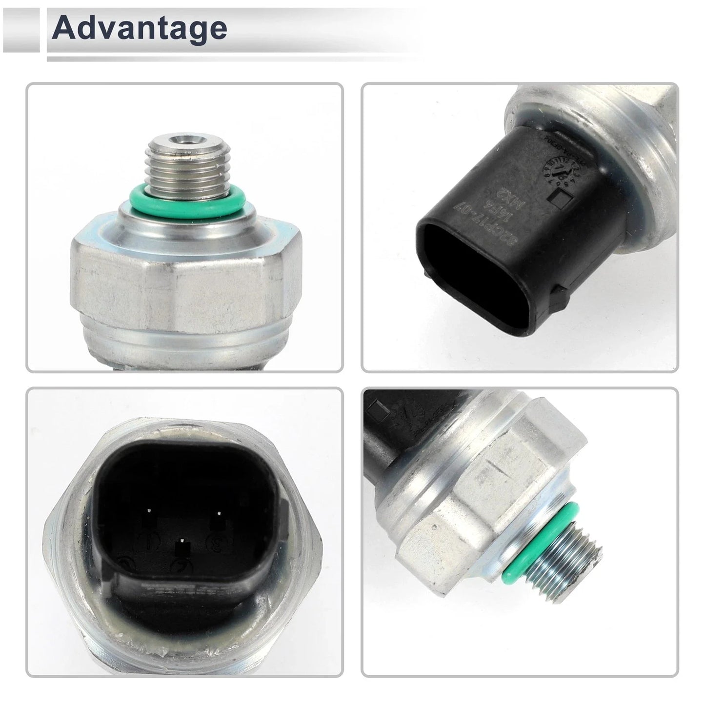 AC Pressure Switch Sensor for BMW MINI E39 E46 E38 E53 X5 (1994-2006) 1 Pcs