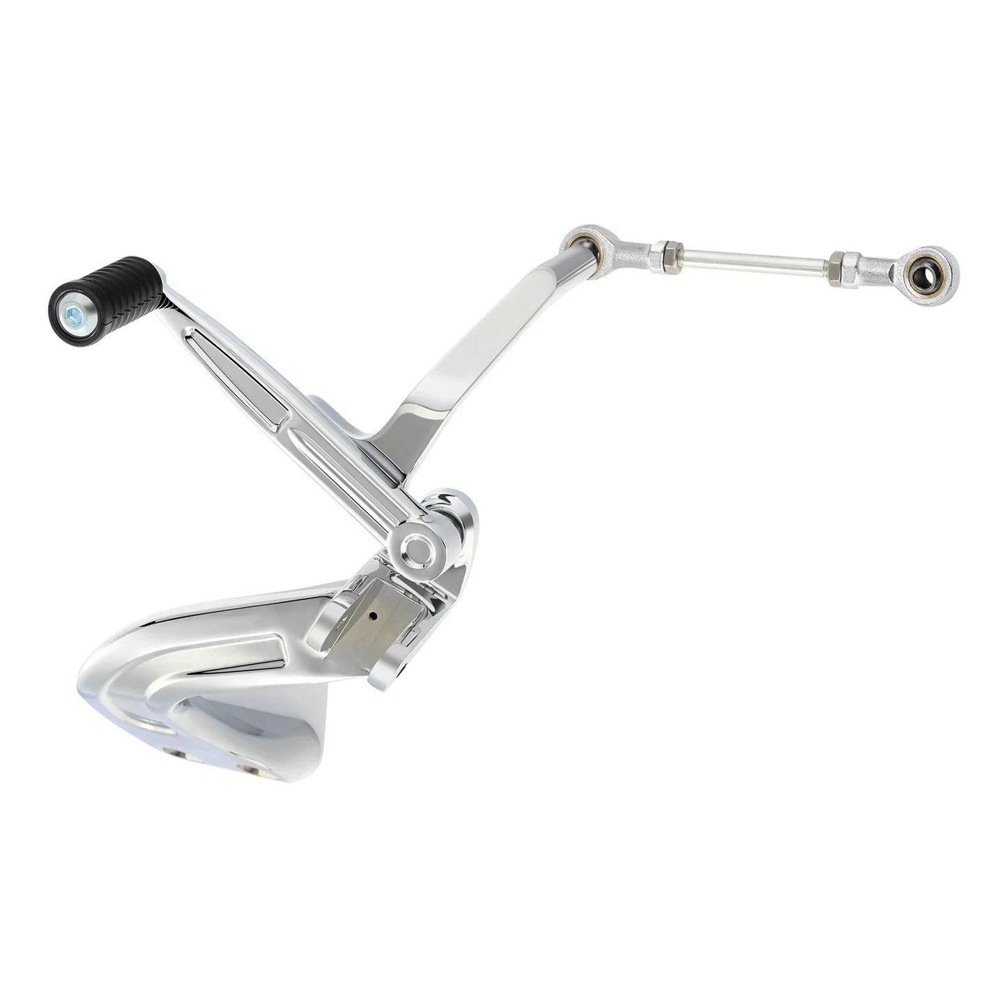 Chrome Mid Control Shift Side Set for Harley Sport Glide, Fat Bob, FXDR (18-25)