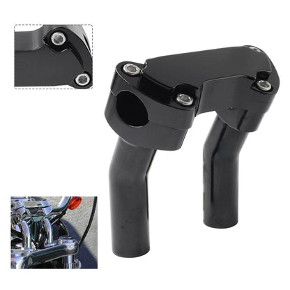 4-1/2" Pullback Handlebar Riser 1" Top Clamp for Harley Dyna Softail (1991–2023)