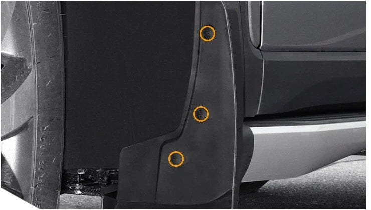 4 x Front Rear Splash Fender Guards Mud Flaps for Toyota 4Runner (2010–2021)