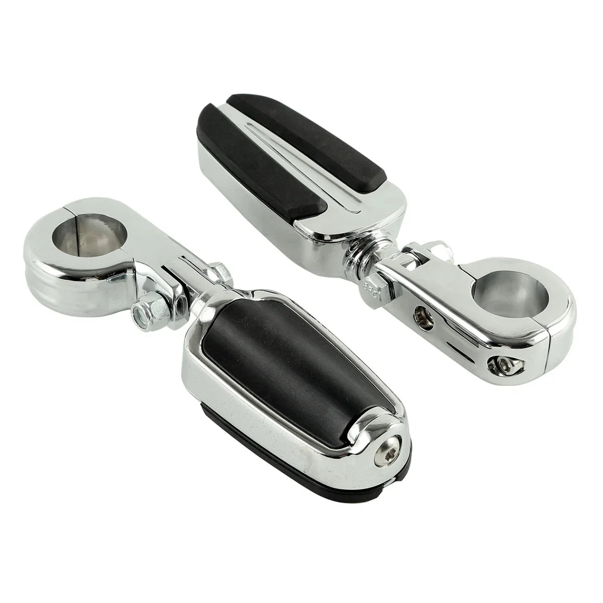 Engine Guard 1 1/4" Footrests Pegs Mount for Harley Softail Slipstream
