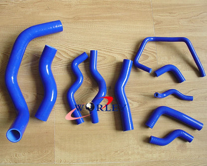 Silicone Heater Hose Kit for Nissan Silvia S13 S14 S15 (1989–2002) Blue