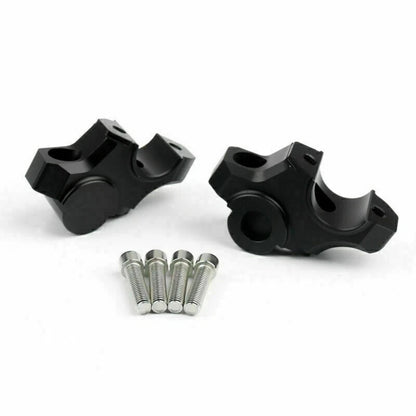 Black Handlebar Brackets for Yamaha MT-09 FZ-09 XSR900 (2012–2020)