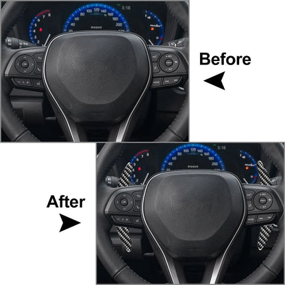 Carbon Fiber Interior Armrest Cup Holder Cover Trim for Toyota Prius (2012–2015)