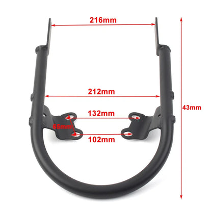Rear Passenger Grab Rail & Rack Mount for Street Scrambler, Street Twin (2016-21)