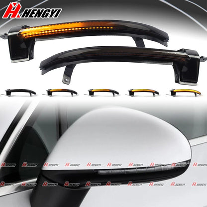 Smoked Sequential LED Side Mirror Light Indicator for Touareg II (2010–2018)