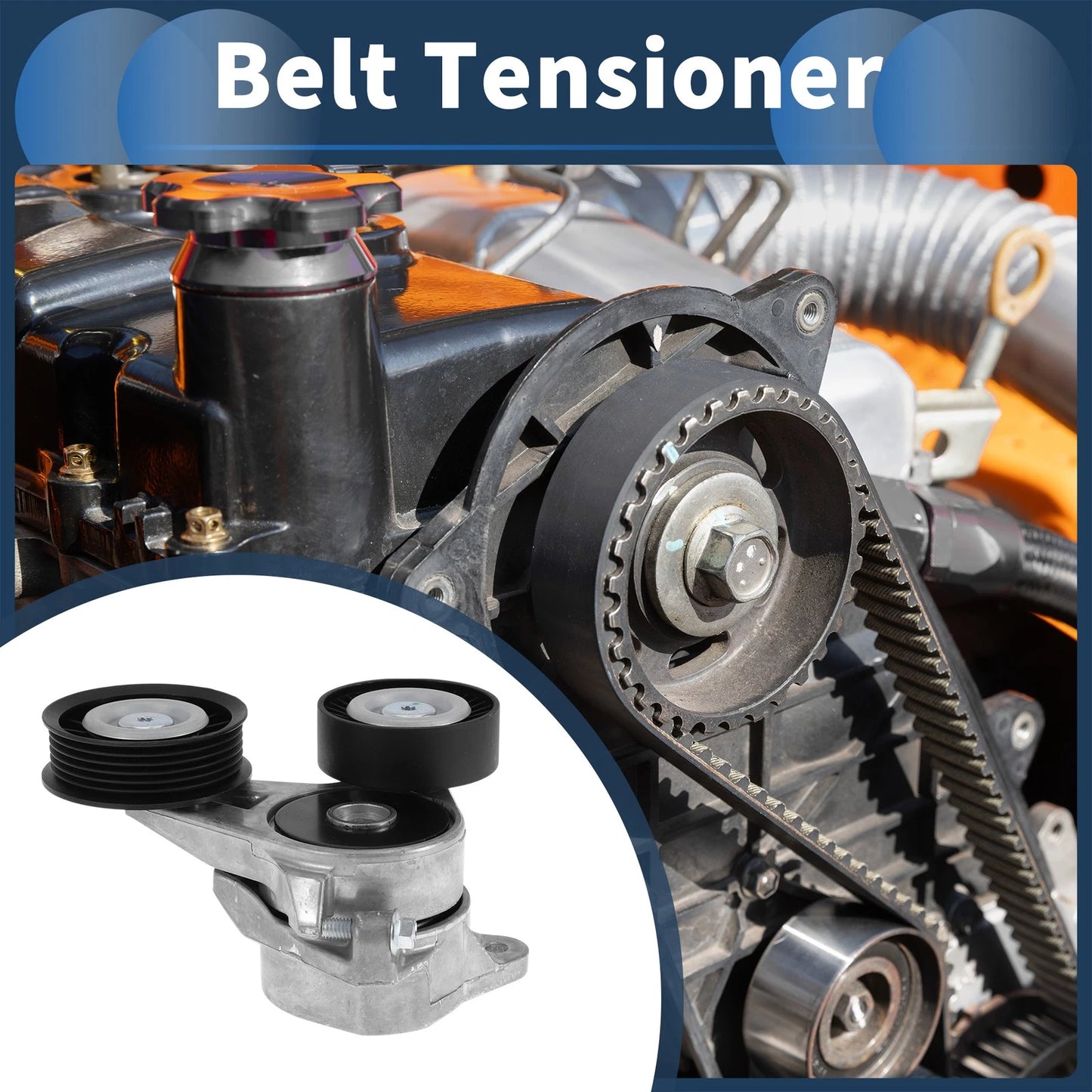 Belt Tensioner for Ford Focus (2003–2007) No. 1352451/1367254 Metal