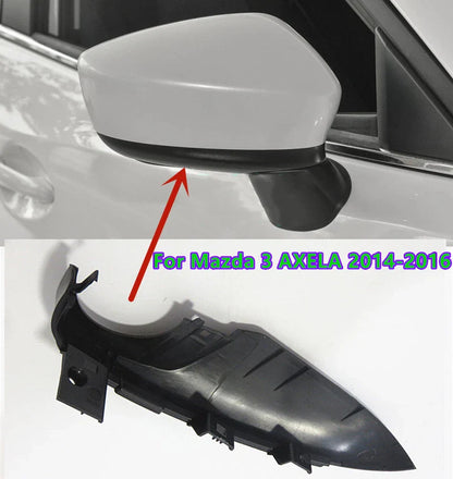 Right Passenger Side Rear Mirror Base Plate Cover for Mazda 3 AXELA (2014–2016)